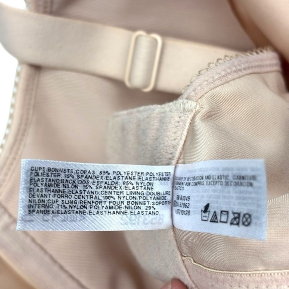 WACOAL STYLE 853192 BASIC BEAUTY SPACER UNDERWIRE T-SHIRT SAND TAN 42 D BRA - Picture 8 of 8